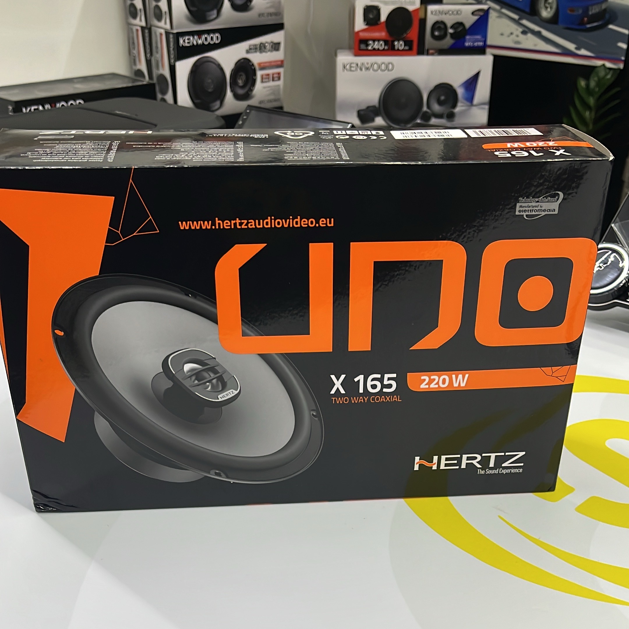 cornetas coaxiales 6.5” Hertz serie UNO